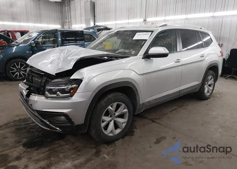 2018 Volkswagen Atlas 3.6L V6 Se from USA, damaged, VIN 1V2KR2CA5JC563025